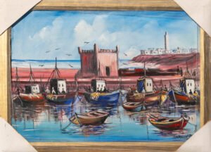 dante & beatrice by the arno – classical scene