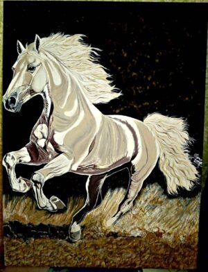 La liberté sauvage ( 60 x 80 cm )