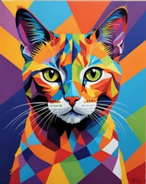 Symphonie en Couleurs ( 50 x 60 cm )